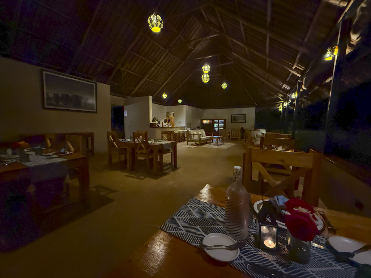 Dining Area at Elephant Garden Camp